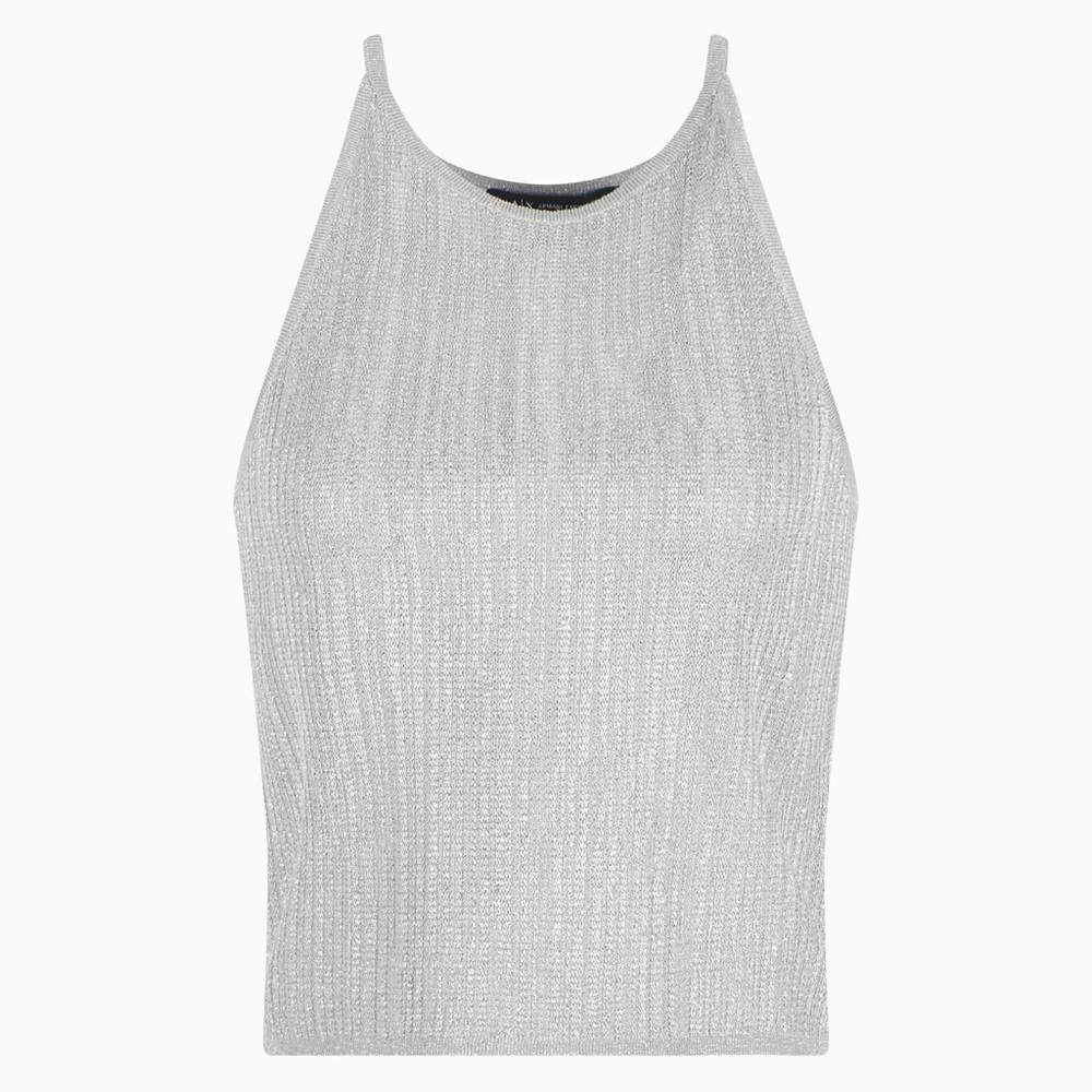 Armani Exchange Lurex Yarn Top